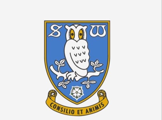 Ilustração comparando o logotipo atual do clube de futebol Sheffield Wednesday com uma proposta de retorno a um design de coruja mais antigo.