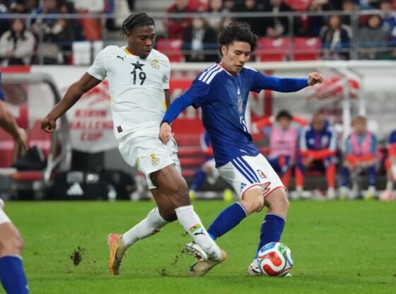 Japão x Gana - Amistoso Internacional